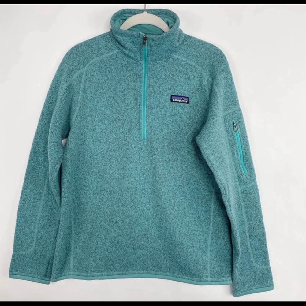 Medium women’s Patagonia better sweater 1/4 zip mogal sweater